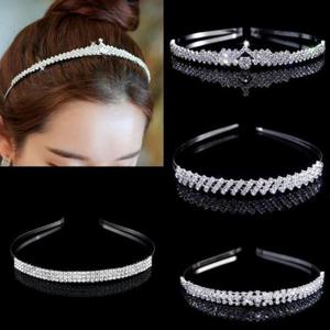 티아라머리띠 티아라 큐빅 헤어밴드 머리띠 데일리 헤어 악세사리