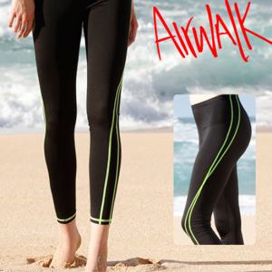 에어워크서프 여성인 아쿠아레깅스 YAWe4102-BK ,비치레깅스