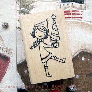 아트박스/스탬프 하우스 [크리스마스]트리소녀