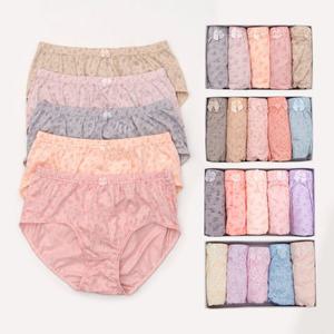 면100 편한 여성 속옷 맥시5매 데일리 팬티세트 택1