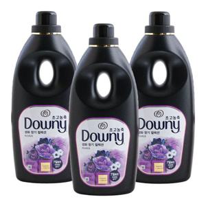 다우니 섬유유연제 생화향기 미스티크 1L 3개