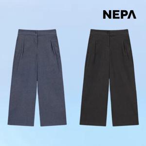 네파 여성 키네티쿨 세미와이드 팬츠 여름 쿨 데님 통바지 기능성 등산바지 7L41642