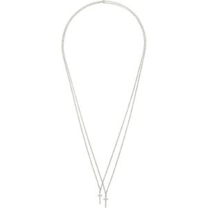 26 SS 디스퀘어드2 디스퀘어드2 더블 크로스 네크리스 NEM000137200001 TP432092733