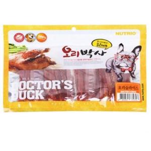 강아지 사시미 오리슬라이스 300g 3개 강아지간식