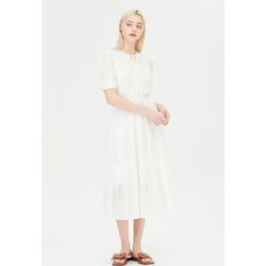 [시슬리]SAOP33431 SUMMER  히비스 레이스 셔링 원피스