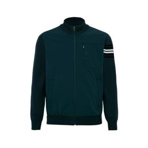 [와이드앵글]남성 TO 우븐 하이브리드 풀집업 스웨터 M WMU25K32G9