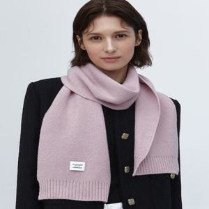 [질스튜어트] 핑크멜란지울캐시미어혼방 머플러장갑세트 JAMU5F501P2