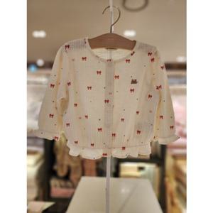 밍크뮤ch 아미엘뮤 리본가디건(출산신생아백일돌선물) (3617003102)