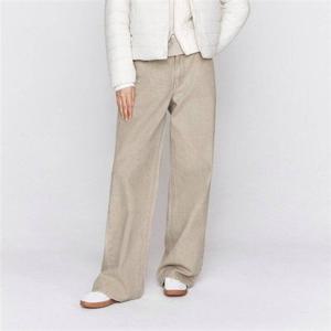 지오다노 우먼 05416535 루즈핏 와이드 면 데님 여자 청바지 416535 354517