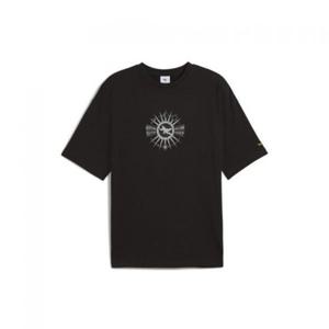 푸마 X 해리포터 오버사이즈 그래픽 티 - 블랙 630092-01 366884