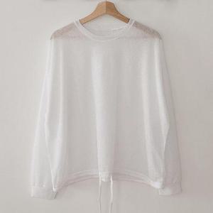 [강물처럼]아이우먼 안나시스루망사터널티 RDS076M504 빅사이즈