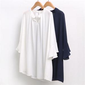 [강물처럼]빅사이즈사랑해요 5346L207 진주알트임블라우스 BG (8