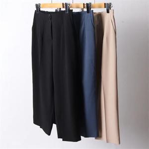 [강물처럼]빅사이즈사랑해요 D747L207 리켓투버튼8부슬랙스 MD (