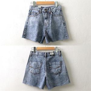 [강물처럼]위쉬몰 LO 화이트워싱반바지344(5492H206) 빅사이즈 (