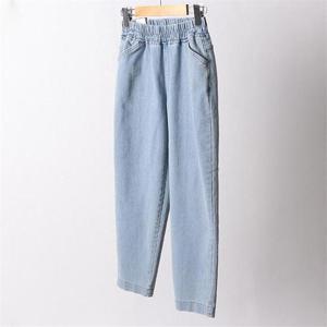 [강물처럼]빅사이즈사랑해요 D538L206 블루스판배기데님팬츠 LO