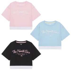 NT7UR17 노스페이스키즈 걸즈 아이스데이 반팔 라운드 티