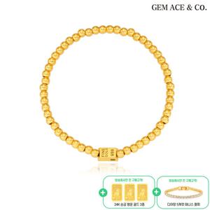 제메이스 24K순금 골드바 볼 팔찌+24K순금 3종+5캐럿 테니스팔찌