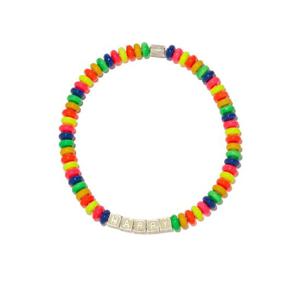 26 SS Lauren Rubinski 해피 비즈 스털링 실버 네크리스 LR22NHAPPY13 TP432045532