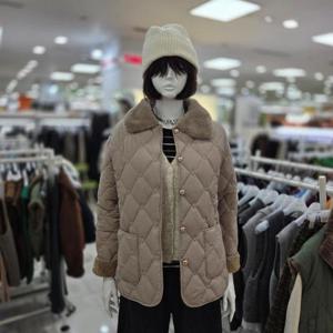 더스토아 DP01 마름모 누비 퍼 재킷 T25vnc339j058