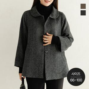 [데드라] 미들리 헤링본 울코트 OUE6062 (~100size)