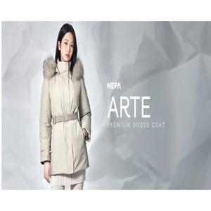 [네파] 여성 안유진다운 미들기장 구스다운 아르테미드다운