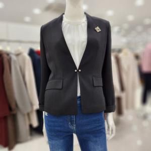 [조이너스]여성 정장 24신상 A라인  노카라 자켓 브랜드 여름 JE