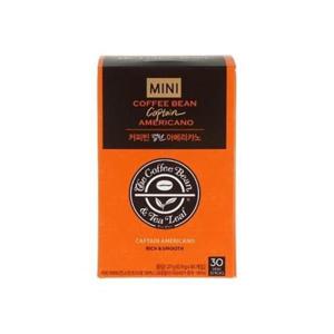 과자류 문구사무/커피빈 캡틴 아메리카노 미니(0.9g×30T)