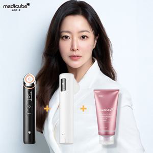 메디큐브 에이지알 하이포커스샷 플러스 화이트+부스터프로 블랙+PDRN젤