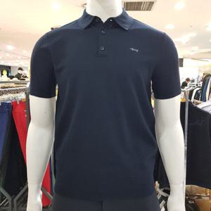 [루이까스텔]남성뮤트톤심플스테디여름카라반팔니트/7MESW402Z_B