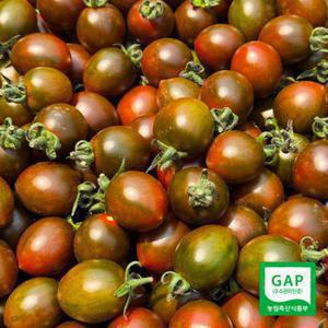 GAP인증 부산 대저 짭짤달콤한 흑대추방울토마토 1kg 로얄과(1~3번과)