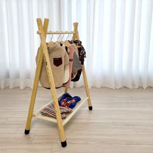 강아지 옷장 원목 우드 인디언 행거 수납장 강아지행거 펫옷걸이 강아지수납장 강아지옷장 애견용품