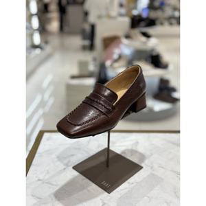 닥스구두 여성 스퀘어 토 메쉬포인트 로퍼 힐 DRS610 브라운 (DRS610KO20)