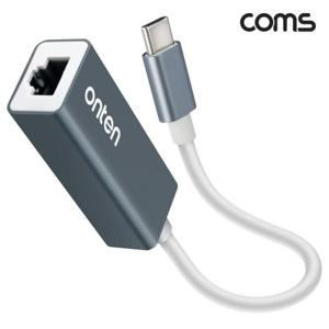 유선랜카드 (COMS) C타입 to 이더넷 랜카드 랜젠더 RJ45