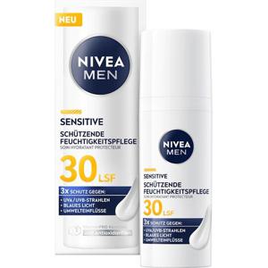 니베아 NIVEA 맨 수분크림 센서티브 LSF 30, 50ml