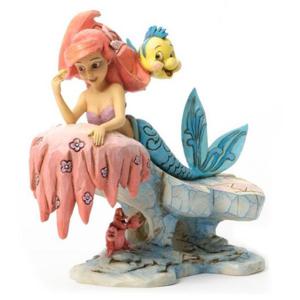 에네스코 디즈니 바위위의 인어공주 피규어 18cm (E4037501)