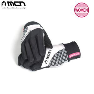 MCN 엘사 여성 자전거 긴장갑 블랙 자전거터치장갑