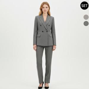 VIVID SET 여성 정장자켓+정장팬츠 봄가을 세트