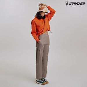 [스파이더] 여성 탁텔 와이드 레깅스 SPIPCNFL357WGRY