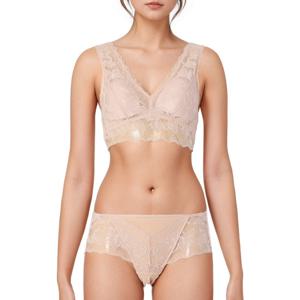 [바바라(언더웨어)]신축성 좋은  전체 망사 레이스 팬티ABP4433