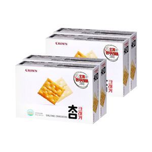 크라운 참 크래커 280g 2번들 x 2개