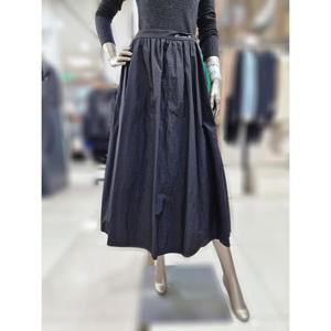 제시뉴욕 세이브존04 허리자수 주름 스커트 ME1SN140SSN