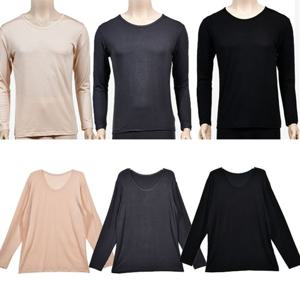 (린다)천연섬유 베이직 컬러 남성 내의 상의 남성내의