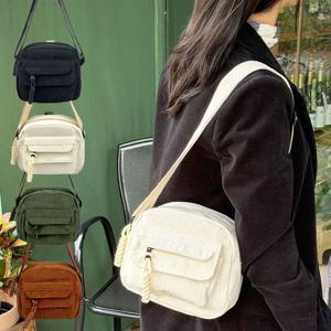 여성 가방 숄더백 골덴가방 귀여운 크로스백 미니백