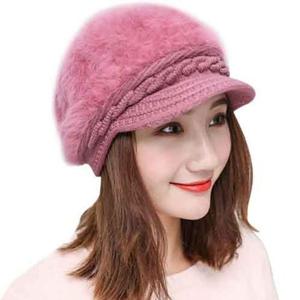 앙고라 패션겨울모자 여성털모자 방한 따뜻한 니 GWM