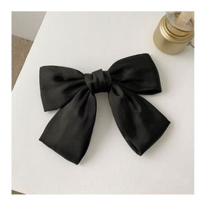 실크 리본 머리핀 X2개 헤어핀 겨울 헤어 악세사리