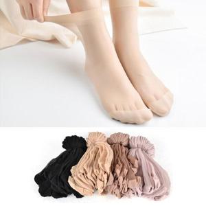 여성 베이직 데일리 컬러 발목 스타킹 20켤레 묶음