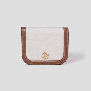 [빈폴] 파인 심볼 미니지갑 - 브릭 BE52A4M04C