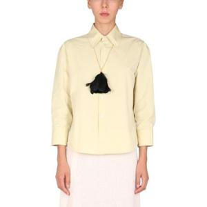 질샌더 블라우스 셔츠 JSPT600005 WT244200337 GREEN