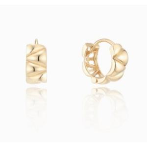 [로이드] 볼륨 트라이앵글 원터치 14K 귀걸이 LOFP3001G