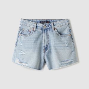 [후아유] Destroyed Short Denim Shorts WHTJE2637F *